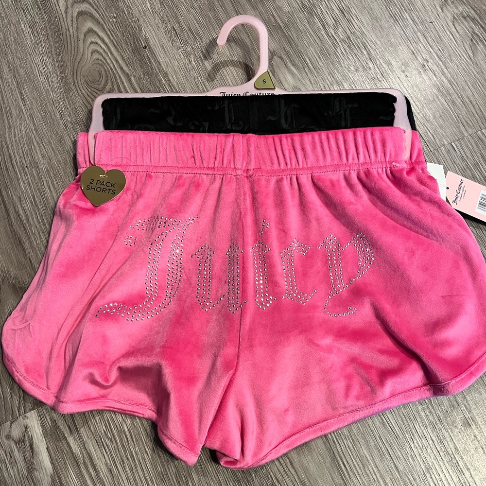 2 Pack size small juicy shorts pack